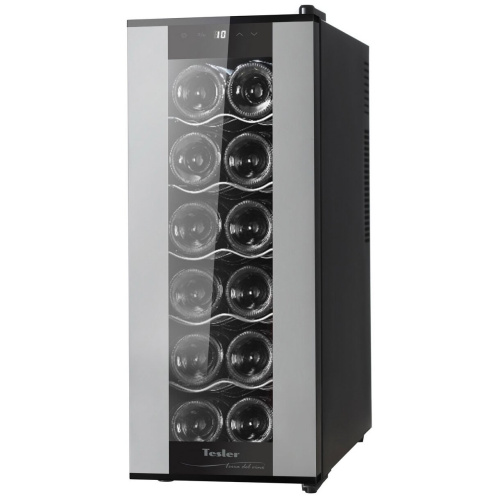 Винный шкаф TESLER WCV-120 Silver