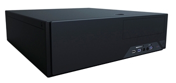 Корпус POWERMAN EL501 (6116779) Desktop / SFF, mATX-miniITX, 300W PM-300ATX, USB3.0x2 + Audio, черный