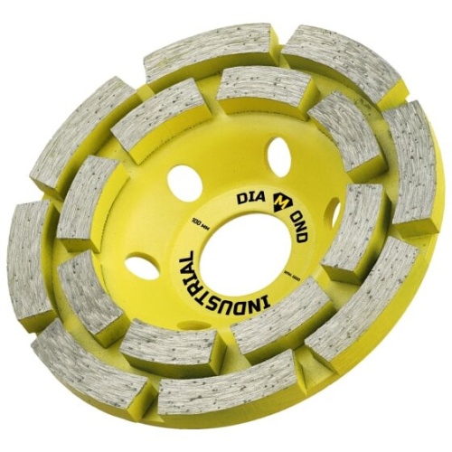 Чашка алмазная сегментная двухрядная по бетону Diamond Industrial DIDCH100S 100 мм