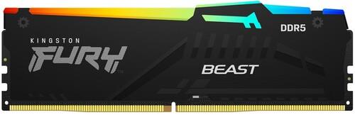 Оперативная память Kingston FURY Beast Black RGB [KF556C40BBA-32] 32 ГБ