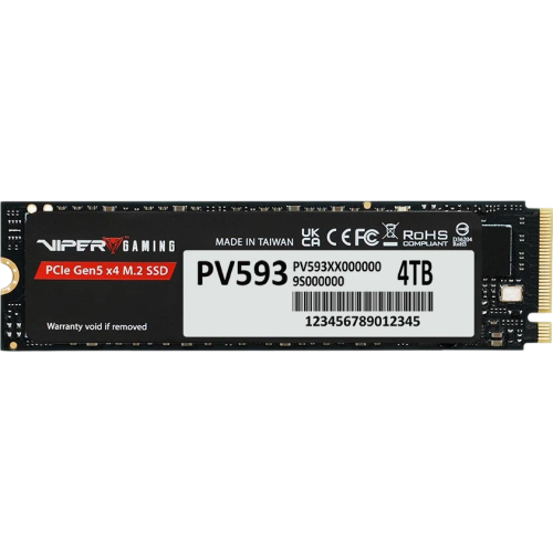 SSD Patriot Viper VP593 PV593P4TBM28H 4ТБ, M.2 2280, PCIe 5.0 x4, NVMe, M.2