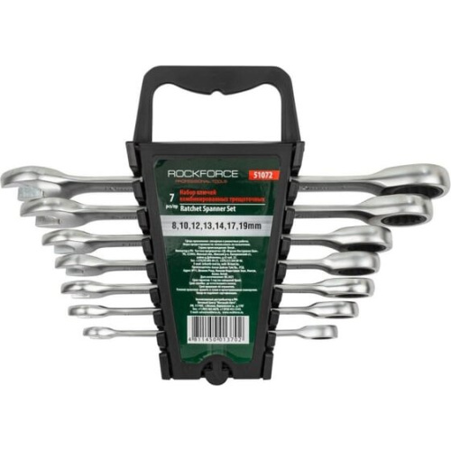 Набор ключей комбинированных Rockforce RF-51072(10566) 7 предметов
