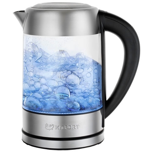 Чайник Kitfort КТ-624 серебристый