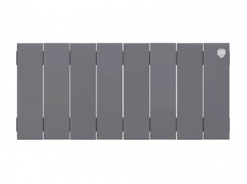 Биметаллический радиатор отопления  Royal Thermo Pianoforte 200 8 Секций Silver Satin