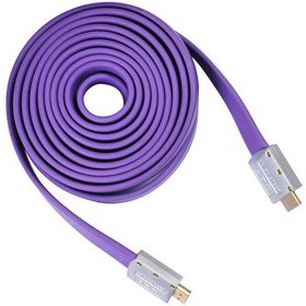 Кабель аудио-видео Buro HDMI 1.4 HDMI (m)/HDMI (m) 5м черный (HDMI 19M-19M V1.4 FL)