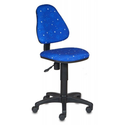 Кресло детское Бюрократ KD-4/Cosmos синий космос Cosmos