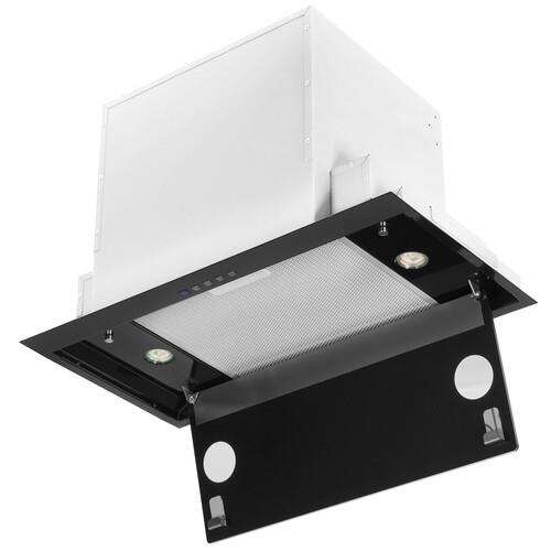 Вытяжка полновстраиваемая Akpo WK-10 Neva glass черный/черный