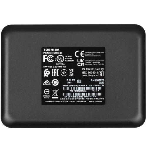 2 ТБ Внешний HDD Toshiba Canvio Basics [HDTB520EK3AA]