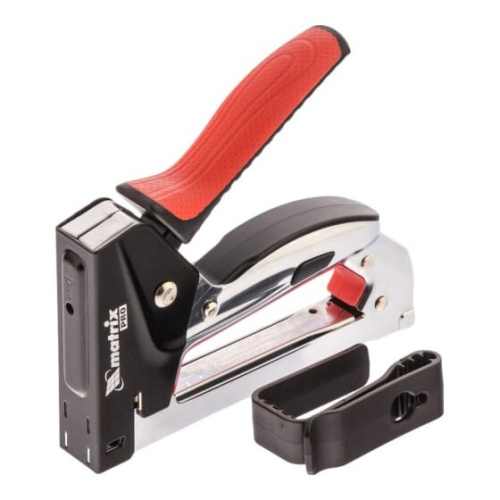 Степлер мебельный MATRIX 40916 стальной, быстрая загрузка