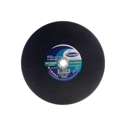 Круг отрезной по металлу Tsunami D16104004032202 400х4х32 A 24 R BF 100
