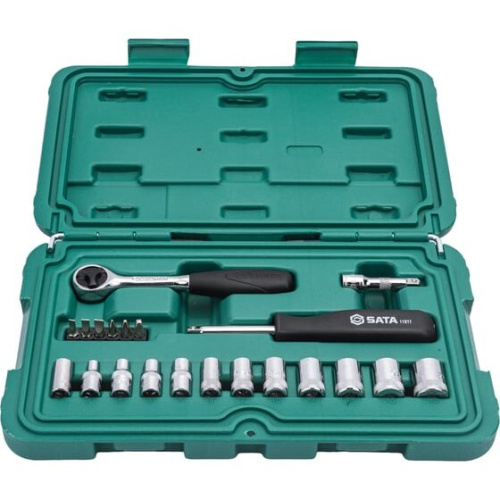 Торцевые головки Sata 09521 21 предмет