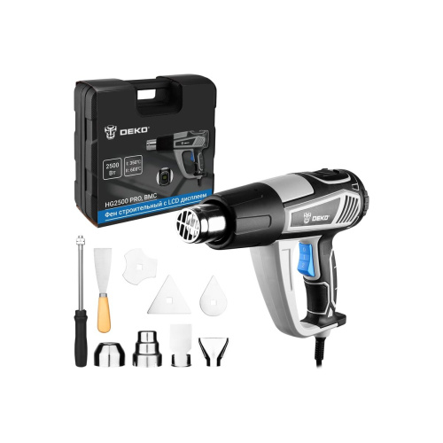 Фен строительный DEKO HG2500 Pro (085-1131) 2500 Вт