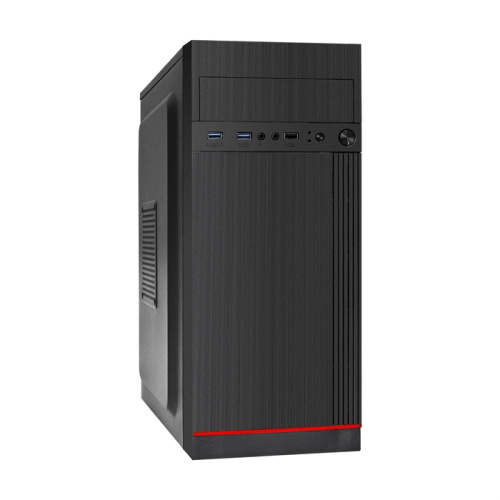 Корпус Exegate AA-442U2 (EX290174RUS) Miditower ATX, без БП, 1*USB+2*USB3.0, аудио, черный)