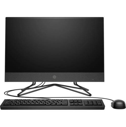 Моноблок HP 200 G4 (6D418EA/16GB) 21.5" Full HD, Intel Core i5 1235U, 16ГБ DDR4, 512ГБ SSD, с оптическим приводом, FreeDOS черный