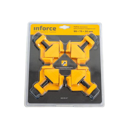Набор зажимов Inforce 06-03-47 для угловых соединений