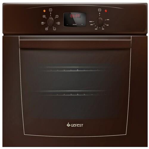 Электрический духовой шкаф Gefest ЭДВ ДА 602-02 К коричневый