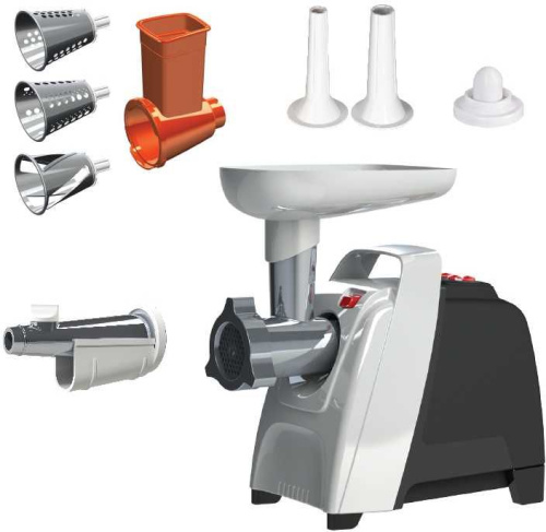 Мясорубка Аксион М 61.02 Черно-серебристый