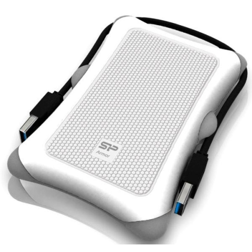 Внешний HDD Silicon Power Armor A30 белый (SP010TBPHDA30S3W) 2.5" 1.0TB USB3.0
