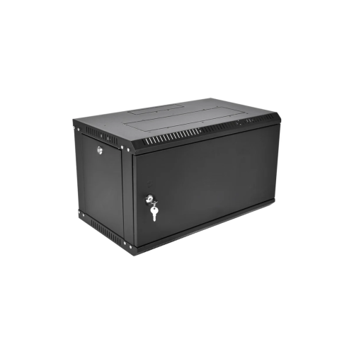 Шкаф коммутационный ЦМО ШРН-Эконом ШРН-Э-6.650.1-9005 настенный 6U 600x650мм серый