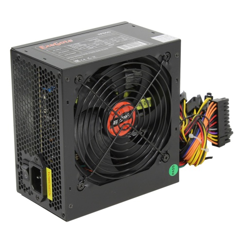 Блок питания Exegate EX259603RUS XP650, ATX, black, 12cm fan, 24p+4p, 6/8p PCI-E, 3xSATA, 2xIDE, FDD