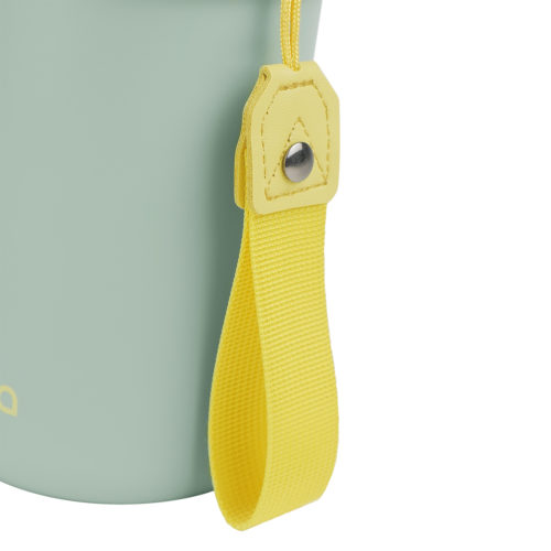 Термокружка LARA LR04-26 Green зеленый/желт