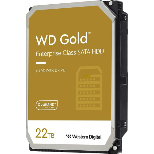 HDD Western Digital Gold WD221KRYZ 22TB 3.5" 7200 RPM 512MB 512e SATA-III