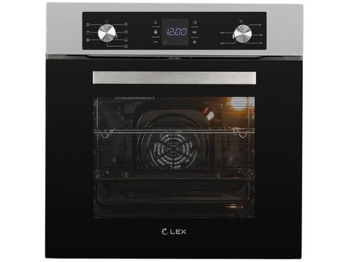 Электрический духовой шкаф LEX EDM 071 IX серебристый
