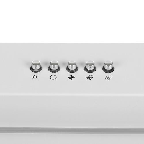 Вытяжка подвесная Gorenje WHU529EW/M белый/прозрачный