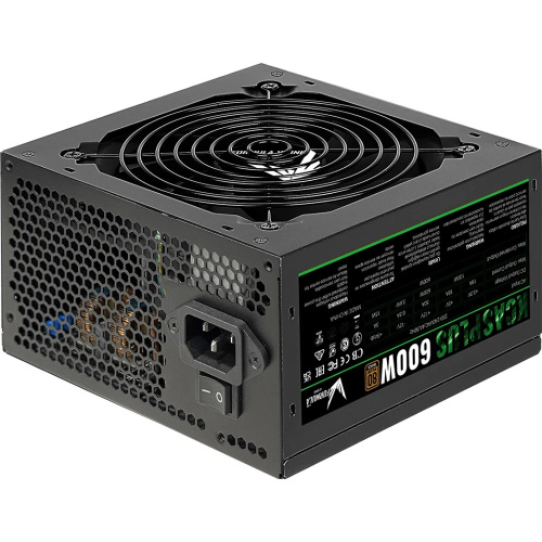 Блок питания Formula KCAS-600 Plus (80+ bronze (24+4+4pin) APFC 120mm fan 7xSATA)