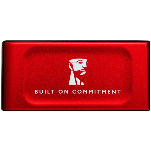 SSD Kingston XS1000R BOC (SXS1000R/1000GA) 1TB, V-NAND, USB 3.2 Gen 2х2 Type-C R/W - 1050/1000 MB/s красный