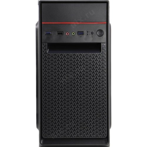 Корпус ExeGate BAA-107U Black EX283060RUS mATX, без БП, 1xUSB+2xUSB3.0, Audio