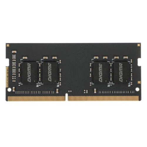 ОЗУ Digma DGMAS42666004S DDR4 4Gb 2666MHz RTL PC4-21300 CL19 SO-DIMM 260-pin 1.2В single rank