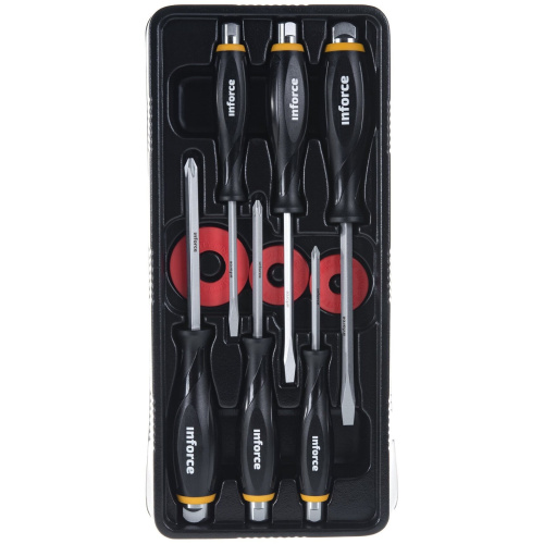 Набор отверток ударных Inforce 06-09-91 6 шт