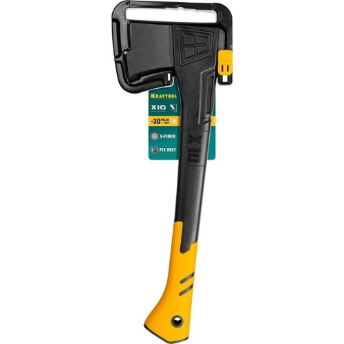 Топор Kraftool X10 средний черный/оранжевый (20660-10)