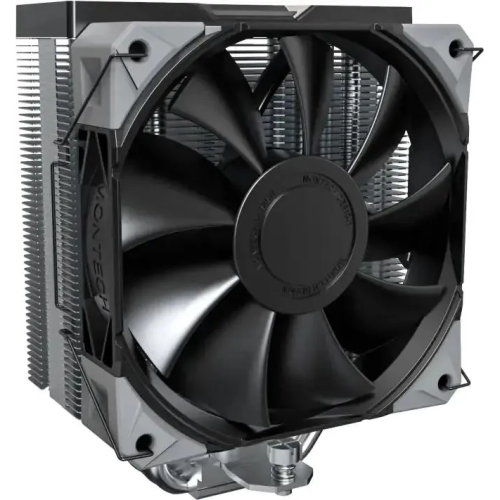 Кулер Montech NX400 (NX400BK) Soc-AM5/AM4/1200/1700/1851 черный 4-pin 34.17dB Al+Cu 220W Ret