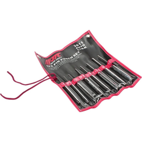 Набор выколоток JTC 3611 1.6-8мм 8шт