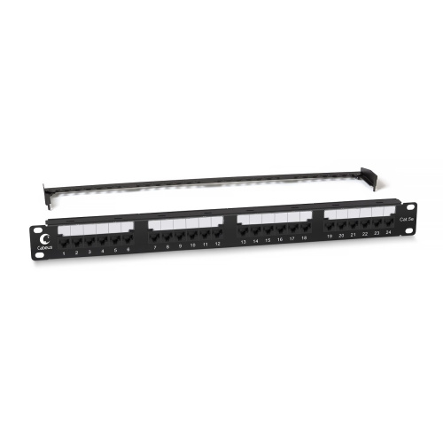 Патч-панель Cabeus PL2-24-Cat.5e-Dual