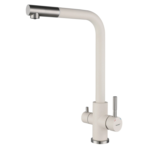 Смеситель для кухни GRANFEST GF-Z-5421 white
