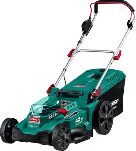 Газонокосилка аккумуляторная Зубр ГКЛ-4336 С1-18 18V