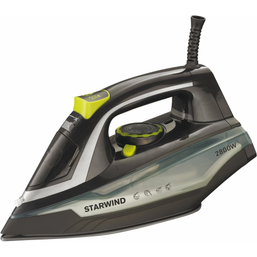 Утюг StarWind SIR2845 черный/серебристый