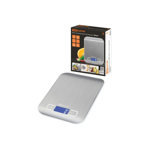 Весы TDM Юнит SQ4005-0001 электронные настольные деление 1 г, макс. 10 кг, серебро