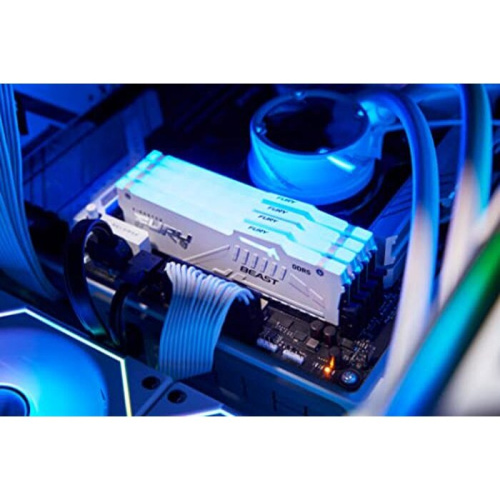 ОЗУ Kingston Fury Beast KF556C36BWEAK2-32 DDR5 - 2x 16ГБ 5600МГц, DIMM, White, Ret