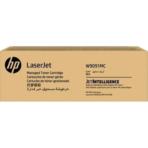 Тонер-картридж HP W9091MC High Yield Cyan Managed LJ Toner Cartridge