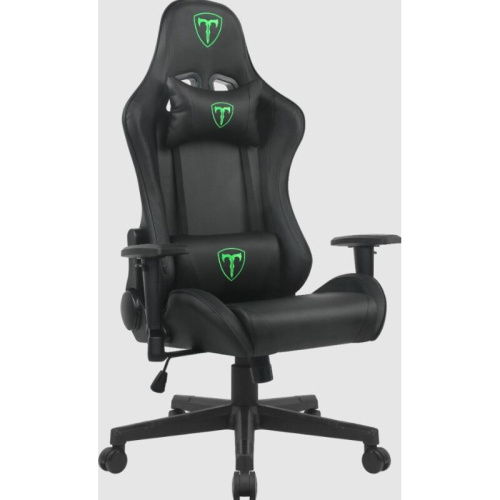 Игровое кресло T-Line Bastion Экокожа Black