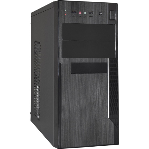 Корпус Minitower ExeGate MA-373X (mATX, без БП, 2*USB, аудио, черный)