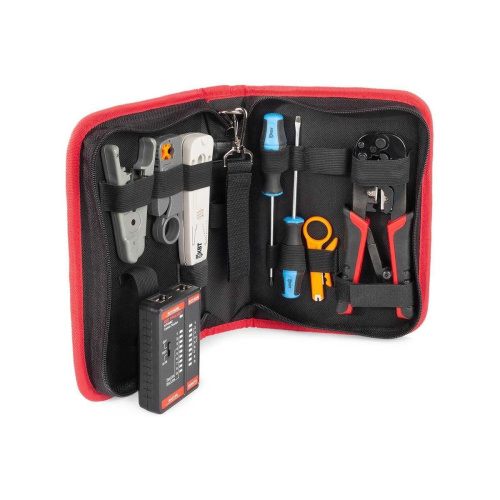 Набор для работ с сетевым кабелем КВТ Профи LAN-8 (90348)