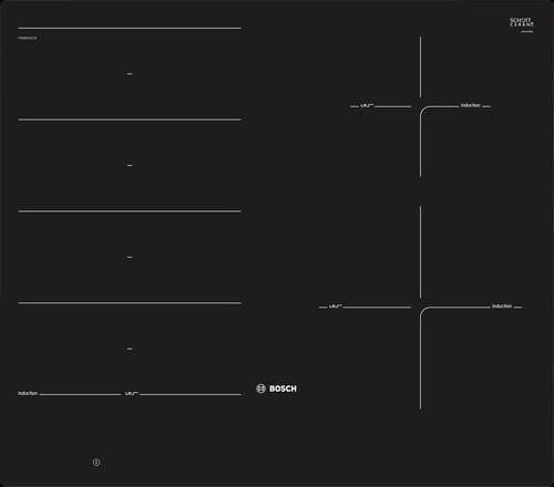 Индукционная варочная поверхность Bosch PXE601DC1E