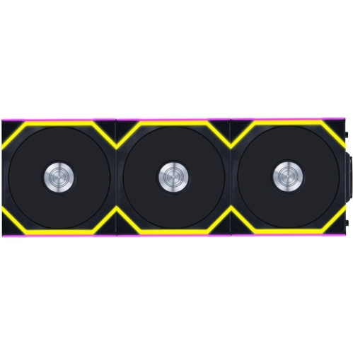 Комплект вентиляторов (3шт.) Lian Li UNI Fan SL Wireless 120 (G99.12SL1W3B.R0)/12SL1W3B Black/120x124,5x28мм (PWM, ARGB, 2000 об/мин (Max.), 28.5dBa)