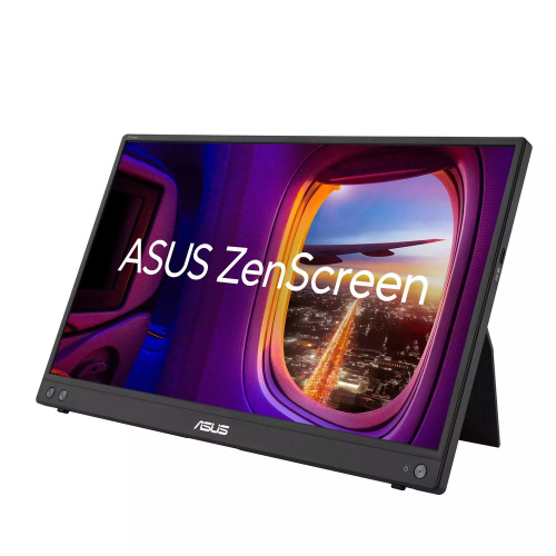 Монитор ASUS ZenScreen MB16AHV (90LM0381-B02370) 15.6", черный