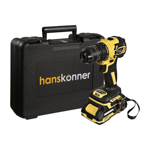 Дрель Hanskonner HCD2065C 2АКБ+ЗУ